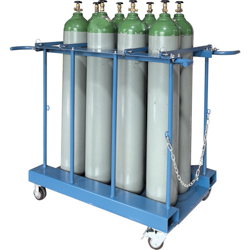 8-Cylinder Forklift Cylinder Storage Caddy SPOC Demo
