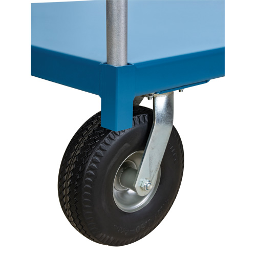 Heavy-Duty Platform Truck, 48" L x 24" W, 1200 lbs. Capacity, Flat Free Casters SPOC Demo