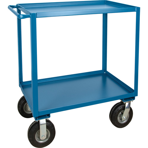 Chariot &agrave; tablettes pour l'ext&eacute;rieur, 2 Tiers, 18" la x 39" h x 33" p, Capacit&eacute; 1200 lb SPOC Demo