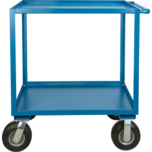  Chariot &agrave; tablettes pour l'ext&eacute;rieur, 2 Tiers, 18" la x 39" h x 33" p, Capacit&eacute; 1200 lb SPOC Demo