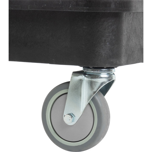 Chariot utilitaire avec tablette &agrave; bordure profonde, 3 tiers, 19" x 39-1/2" x 28-1/4", Capacit&eacute; 330 lb SPOC Demo