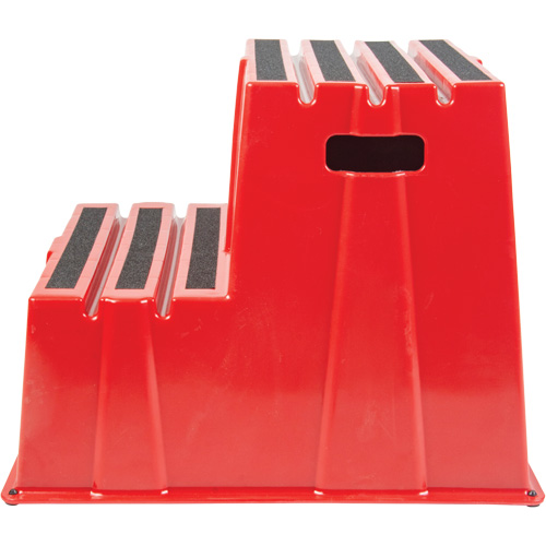 Escabeau industriel, 2 marches, 26" x 22-7/16" x Hauteur 19-11/16" SPOC Demo