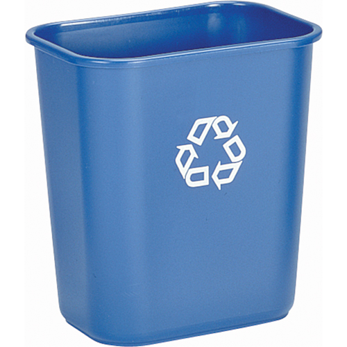 Recycling Container , Deskside, Plastic, 28-1/8 US Qt. SPOC Demo