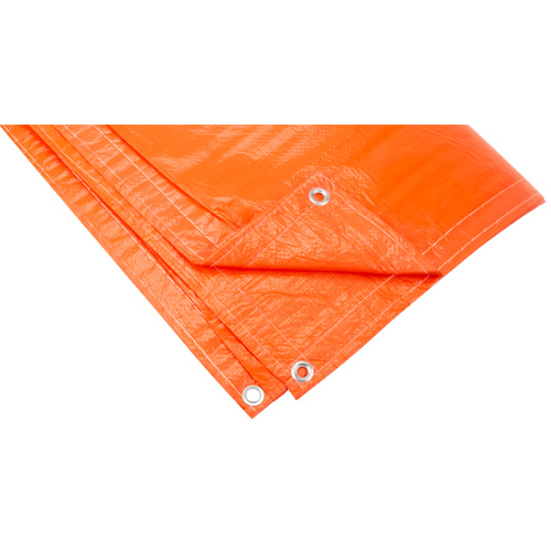 Insulated Tarps, Polyethylene, Orange, 20' x 12' x 8 mils SPOC Demo