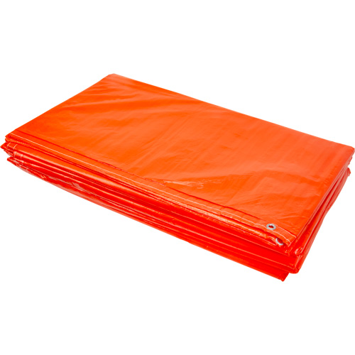 Insulated Tarps, Polyethylene, Orange, 20' x 12' x 8 mils SPOC Demo