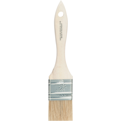 Chip Paint Brush, White China, Wood Handle, 1-1/2" Width SPOC Demo