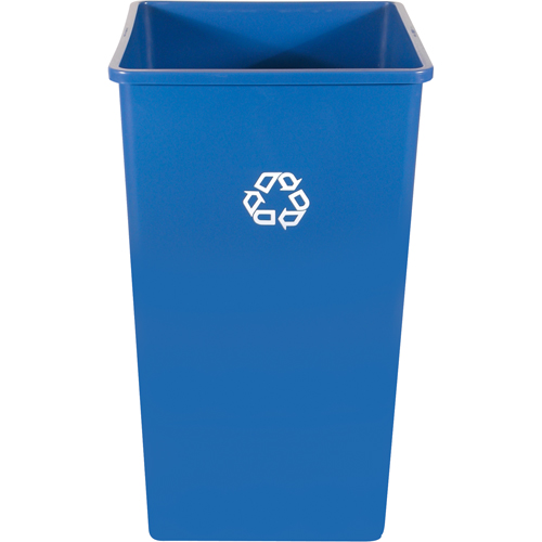 Recycling Station Container , Bulk, Plastic, 35 US gal. SPOC Demo