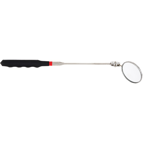 Round Face Telescopic Mirror, Circular, 2-1/4" L x 2-1/4" W, Telescopic SPOC Demo