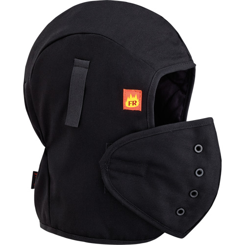 566A Doublure matelass&eacute;e FR pour casque, Noir, Coton SPOC Demo