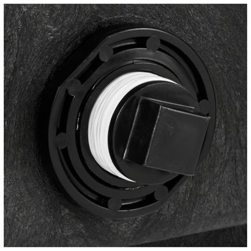 Stock Tank, 69" D x 63.25" W x 25" H, 2500 lbs. Capacity, Black SPOC Demo