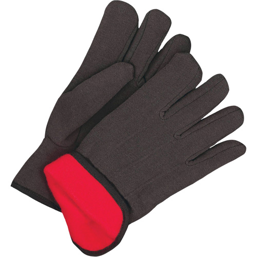 Classic Jersey Gloves, One Size, Black, Red Fleece, Slip-On SPOC Demo