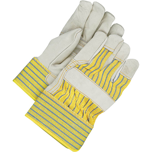 Fitters Gloves with Patch Palm, One Size, Grain Cowhide Palm, Fleece Inner Lining SPOC Demo