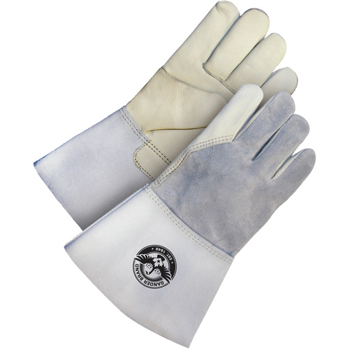 Gants de soudage en cuir fleur utilitaire Gander Brand, Cuir fleur de vache, Taille Grand SPOC Demo