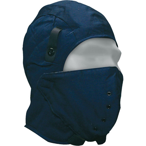 Classic Hardhat Liner with Face Mask, Fleece/Cotton Lining, One Size SPOC Demo
