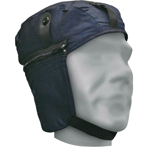 Classic Hardhat Liner with Ear Extension, Fleece/Cotton Lining, One Size SPOC Demo