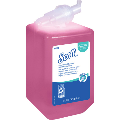 Scott&reg; Pro Skin Cleanser with Moisturizers, Foam, 1 L, Scented SPOC Demo