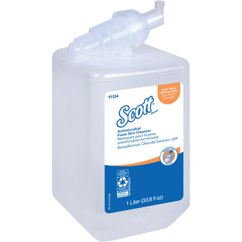 Nettoyant antimicrobien pour la peau Control de Scott, Mousse, 1 L, Sans parfum SPOC Demo