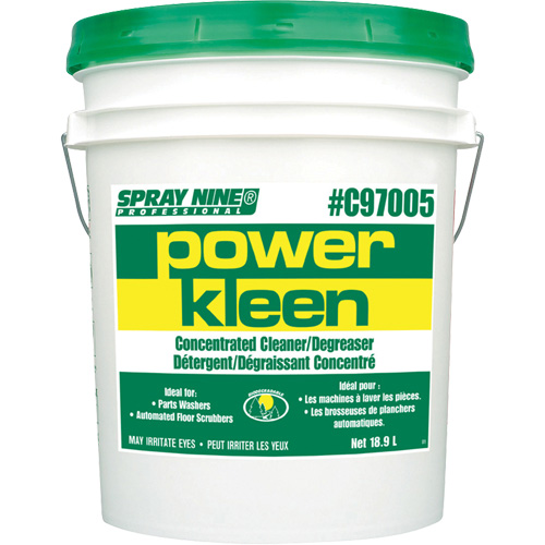 Produit nettoyant pour nettoyeur de pi&egrave;ces Power Kleen, 20 L, Seau SPOC Demo