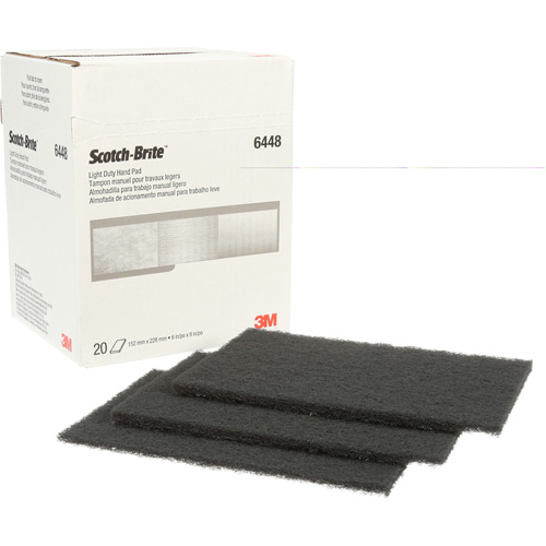 Scotch-Brite General Hand Pad, Silicon Carbide, 6" x 9", Ultra Fine Grit SPOC Demo
