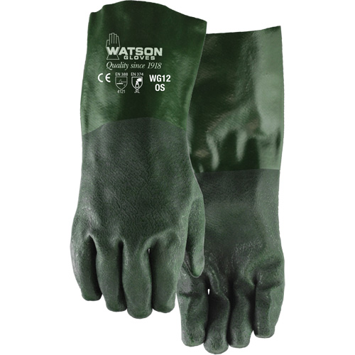 Gants enduits Dura Dip, 12" lo, PVC, Doublure en Jersey SPOC Demo
