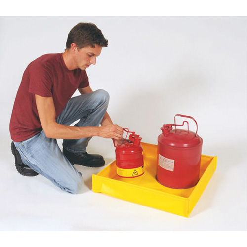 Flexible Ultra-Utility Tray&reg;, 12" L x 12" W x 4.8" H, 1.5 US Gal. Spill Capacity SPOC Demo