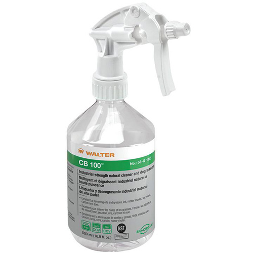 Empty Refillable Trigger Sprayer for CB 100, Round, 500 ml, Plastic SPOC Demo