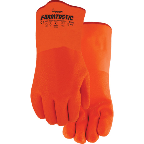 Gants Foamtastic, Taille unique, R&ecirc;vetement PVC, Enveloppe en Mousse SPOC Demo