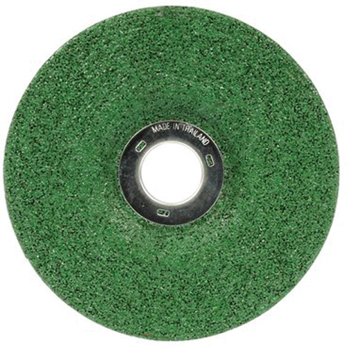 Green Corps Flexible Grinding Wheel, 5" x 1/4", 7/8" Arbor, Ceramic, Type 1 SPOC Demo