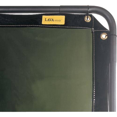 Rideau Lavashield, 68,5" x 68,5", Transparence Moyenne, Vert SPOC Demo