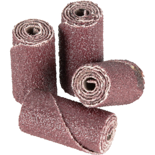 341D Sanding Cartridge Roll, 80 Grit, 1/2" Dia., Aluminum Oxide, 1" L, 1/8" Arbor SPOC Demo