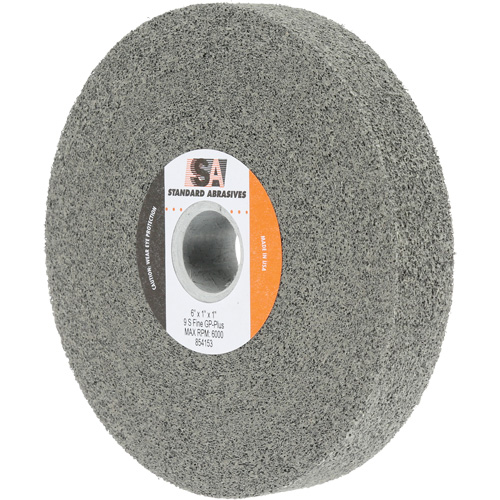 Standard Abrasives General Purpose Plus Wheel, 6" x 1", 1" Arbor, Silicon Carbide SPOC Demo