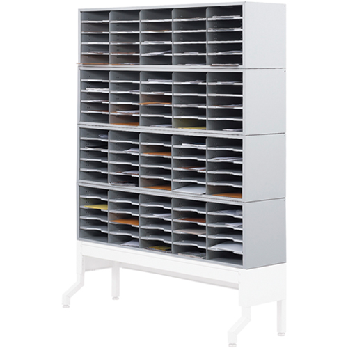 Mobilier E-Z Sort pour la salle du courrier- Modules trieurs SPOC Demo