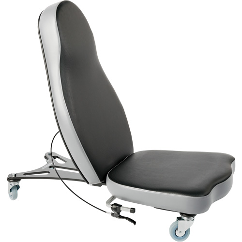 Chaise ergonomique Flex 2, Vinyle, Noir SPOC Demo