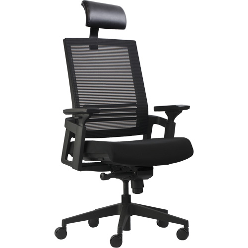 Chaises de bureau A-37 Activ, Mailles, Noir, Capacit&eacute; 275 lb SPOC Demo