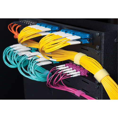 One-Wrap&reg; Cable Management Tape, Hook & Loop, 25 yds x 3/4", Self-Grip, Aqua SPOC Demo