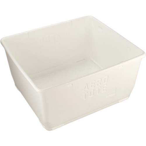 Contenant de rangement pour la nourriture, Plastique, Capacit&eacute; de 108 gal., Blanc SPOC Demo