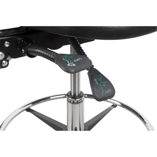 Tabouret robuste et ergonomique, Stationnaire, Ajustable Hauteur, Capacit&eacute; 250 lb SPOC Demo