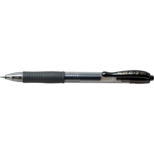 Stylo &agrave; encre gel G2, Noir, 0,7 mm, R&eacute;tractable SPOC Demo