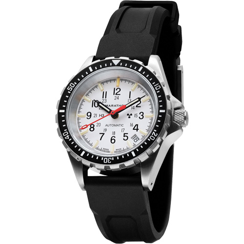Montre automatique moyenne pour plongeur &eacute;dition arctique, Num&eacute;rique, &agrave; piles, 36 mm, Noir SPOC Demo
