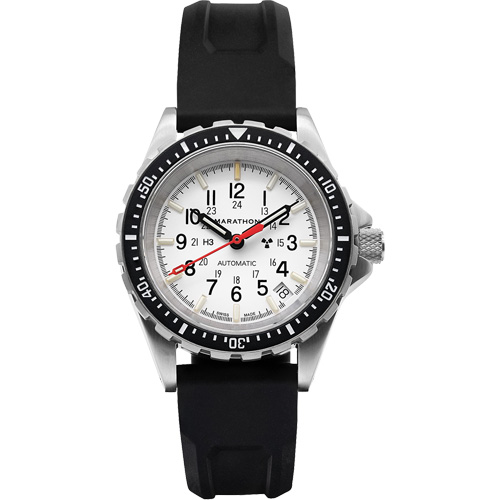 Montre automatique moyenne pour plongeur &eacute;dition arctique, Num&eacute;rique, &agrave; piles, 36 mm, Noir SPOC Demo