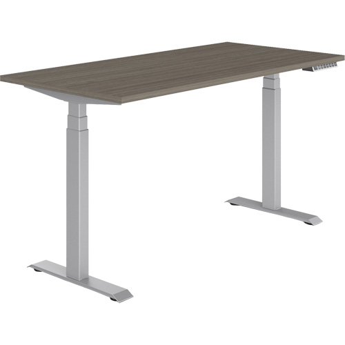 Table rectangulaire &agrave; hauteur r&eacute;glable Newland SPOC Demo