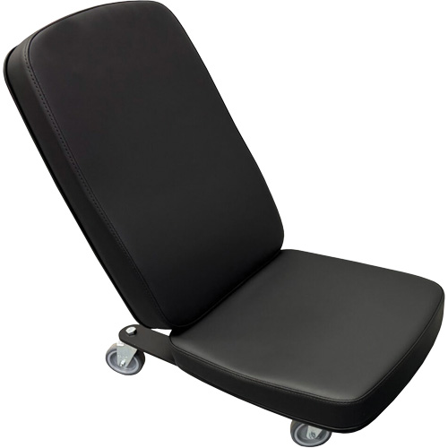 FLEX Mini Industrial Chair, Vinyl, Black, 280 lbs. Capacity SPOC Demo