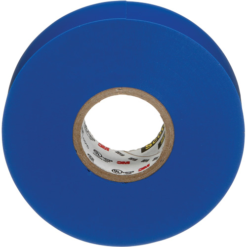 Scotch&reg; 35 Colour Coded Tape, 19 mm (3/4") x 20.1 m (66'), Blue, 7 mils SPOC Demo