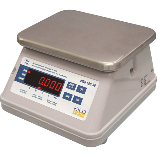 Digital Bench Top Scale With Dual Display, 22 lbs. / 10 kg Cap., 0.01 lbs. / 0.005 kg Graduations SPOC Demo