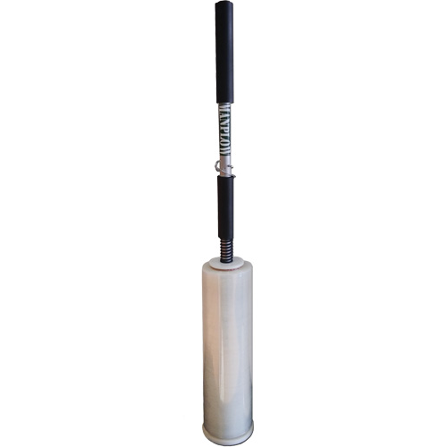 Short Handle Stretch Wrap Dispenser, Fits Rolls 12"-18" SPOC Demo