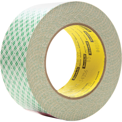410M Double Coated Paper Tape, 50 mm (2") x 32.92 m (108'), Beige SPOC Demo