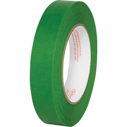 Premium Safe Tack Masking Tape, 24 mm (61/64") x 55 m (180.4'), Green SPOC Demo