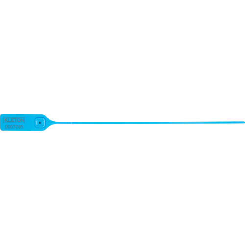 Heavy-Duty Security Seal, 13", Plastic, Pull-Up Seal SPOC Demo