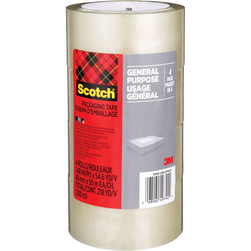Scotch&reg; Shipping Packaging Tape 175G, 48 mm (2") x 50 m (164') SPOC Demo