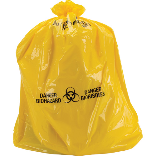 Waste Bags, Bio-Hazard, 38" L x 30" W, 2 mils SPOC Demo